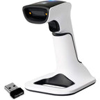 Buy now ScanAvenger Wireless Portable 1D&2D with Stand Bluetooth Barcode Scanner: 3-in-1 Handheld Scanner, Rechargeable Battery for Inventory - USB Bar Code/QR Reader (1D&2D with Next Gen Stand) 1D&2D With Next Gen Stand at indiglob india