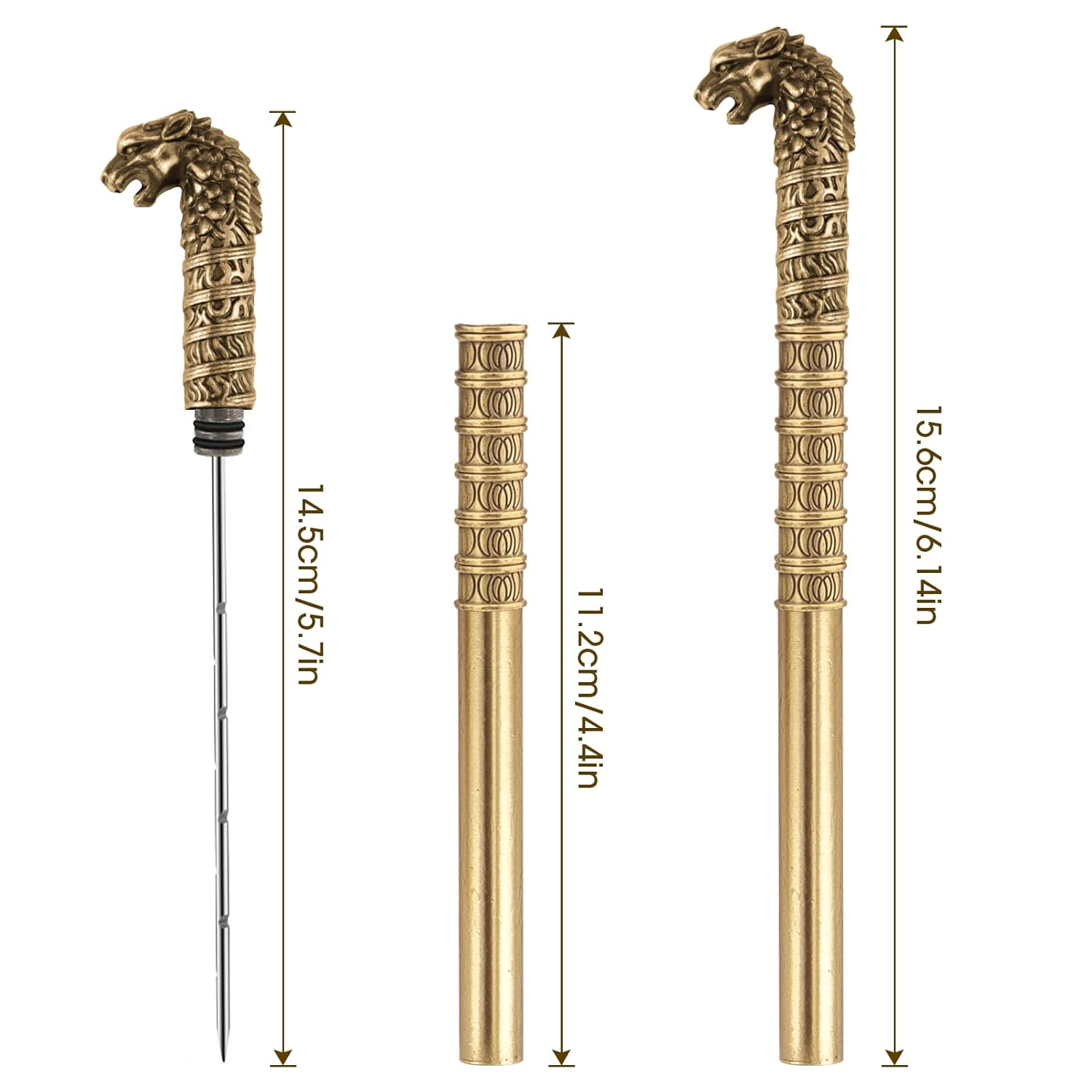 Buy now Scotte Vintage Cigar Draw Enhancer Tool - Stainless Steel Precision Needle for All Size Cigars at indiglob india