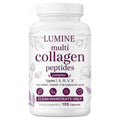 LUMINE Multi Collagen Complex Capsules, Collagen Peptides, Non-GMO Ingredients,Free from Gluten and Soy. Vegan-Friendly, 120Capsules / 60 Servings
