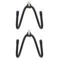 Buy now YYST Skateboard Wall Mount Skateboard Wall Hanger Storage Rack Flexible Hanger - Fit Cruiser Boards, Skateboards, Penny Boards, Longboards,etc- W Style - No Board -2/PK at indiglob india