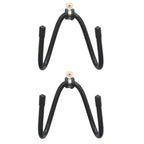 Buy now YYST Skateboard Wall Mount Skateboard Wall Hanger Storage Rack Flexible Hanger - Fit Cruiser Boards, Skateboards, Penny Boards, Longboards,etc- W Style - No Board -2/PK at indiglob india