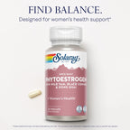 Buy now SOLARAY Once Daily Phytoestrogen - Phyto Estrogen Supplement for Women with Black Cohosh, Dong Quai, Wild Yam, Soy Isoflavones - Women's Health Support - 60-Day Guarantee, 30 Servings, 30 VegCaps at indiglob india