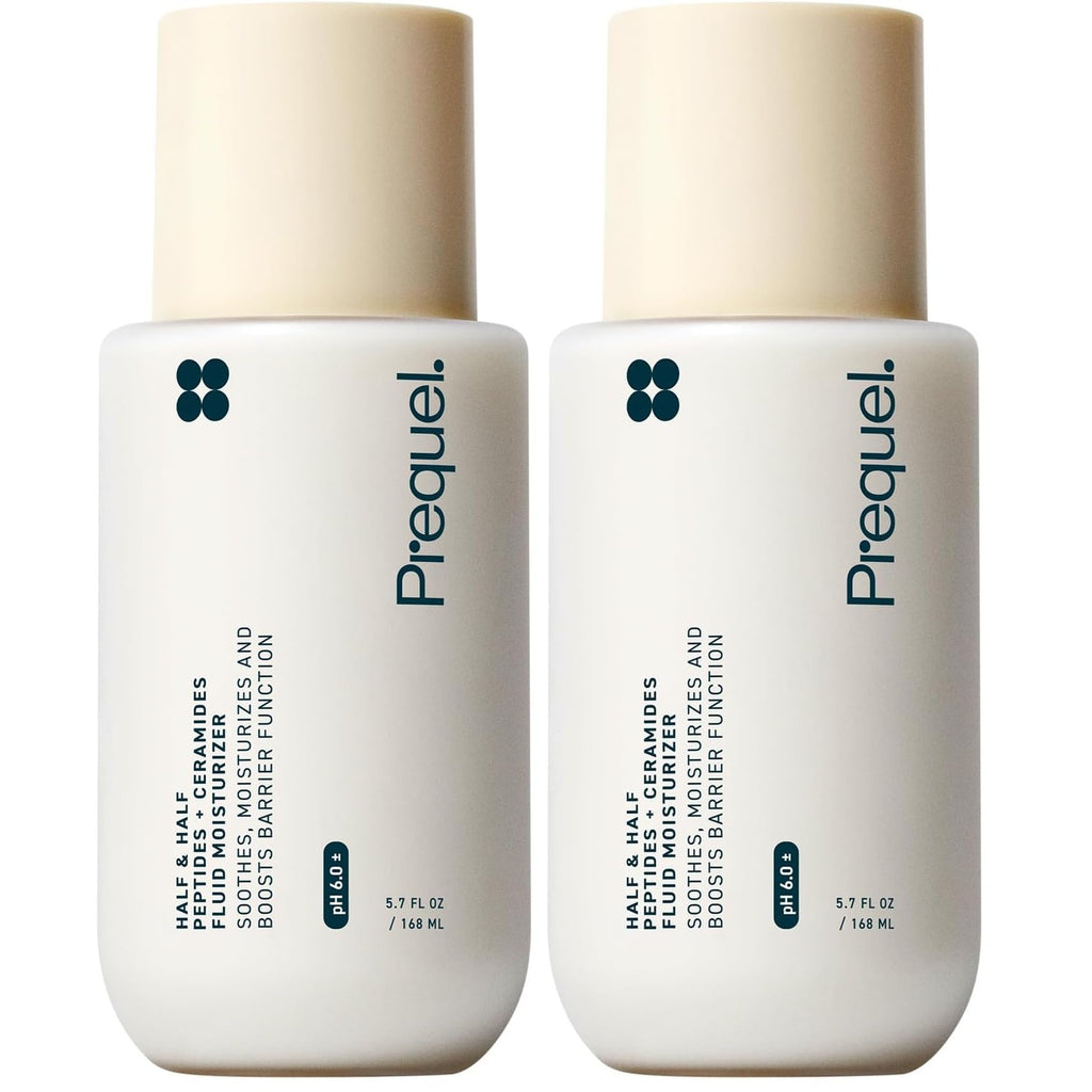 Prequel Skin Hydrating Moisturizer Face Cream, Ceramide Peptide Lotion | Cream Moisturizer for Face, Lightweight Moisturizer, Hydrating Face Cream with Ceramides Peptide for Sensitive and Dry Skin