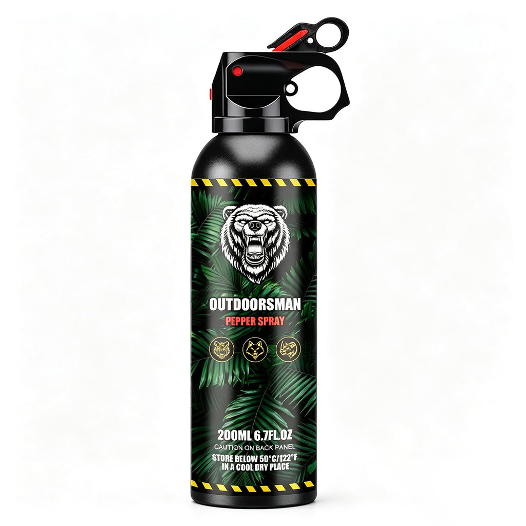 Pepper Spray Outdoor 6.7OZ Self Defense Easy Carry Fast Access