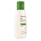 Aveeno Daily Moisturizing Body Wash, Lightly Scented, 2 fl. oz | For Sensitive, Dry Skin, Prebiotic Oat, Gently Cleanses & Nourishes, Travel-sized