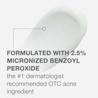 Neutrogena Stubborn Acne AM Face Treatment, 2.0 oz | 2.5% Micronized Benzoyl Peroxide Acne Treatment, Oil Free Daily Facial Treatment, Reduces Size & Redness of Breakouts
