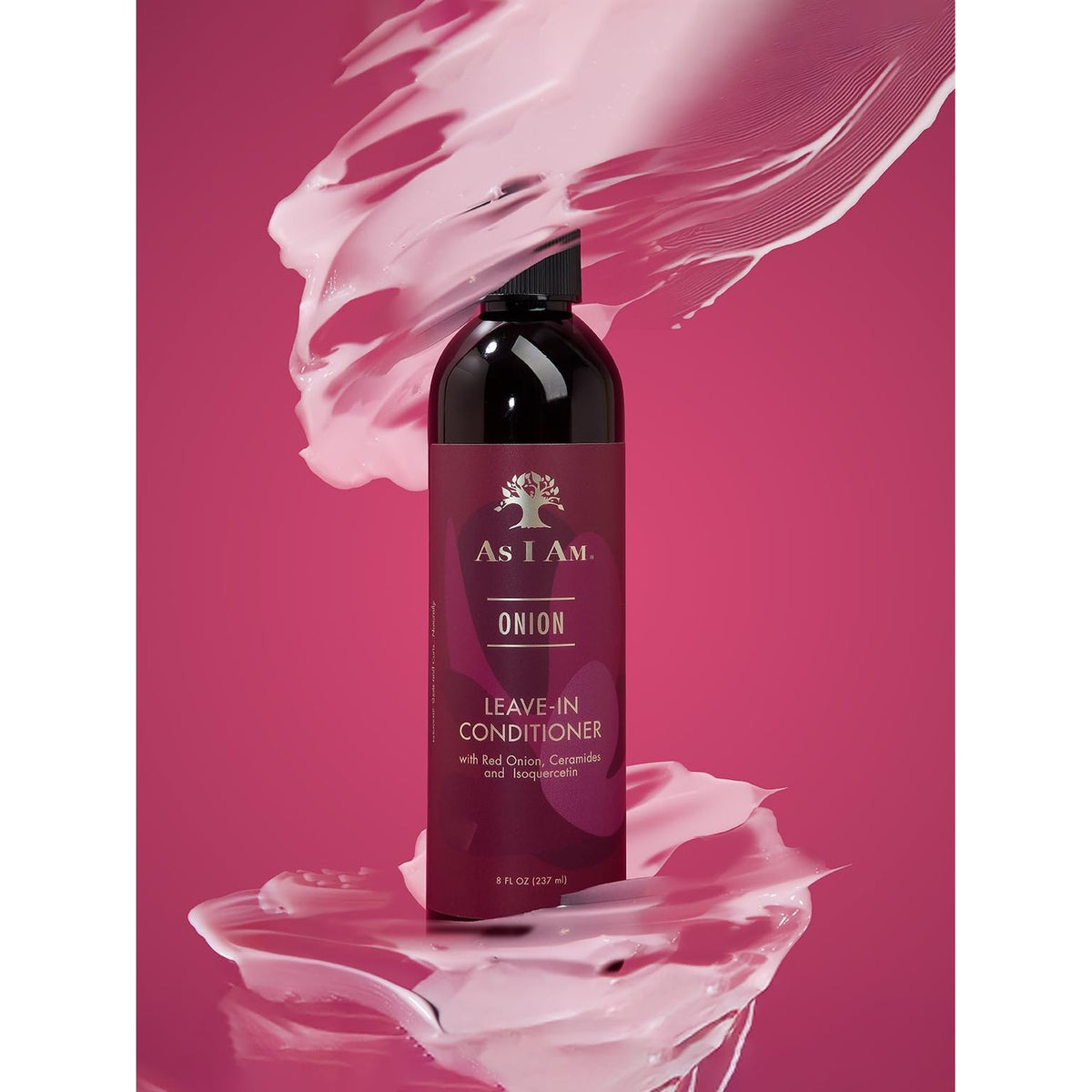 As I Am Onion Leave in Conditioner - 8 oz - with Red Onion, Ceramides & Isoquercetin - Helps Support Healthy Hair Growth