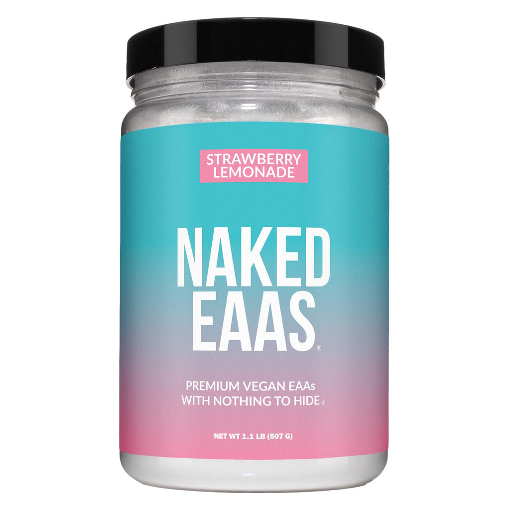 NAKED EAAs Amino Acids Powder - 50 Servings - Vegan Unflavored Essential Amino Acids 500 Grams - Instantized All Natural EAAs Powder Supplement