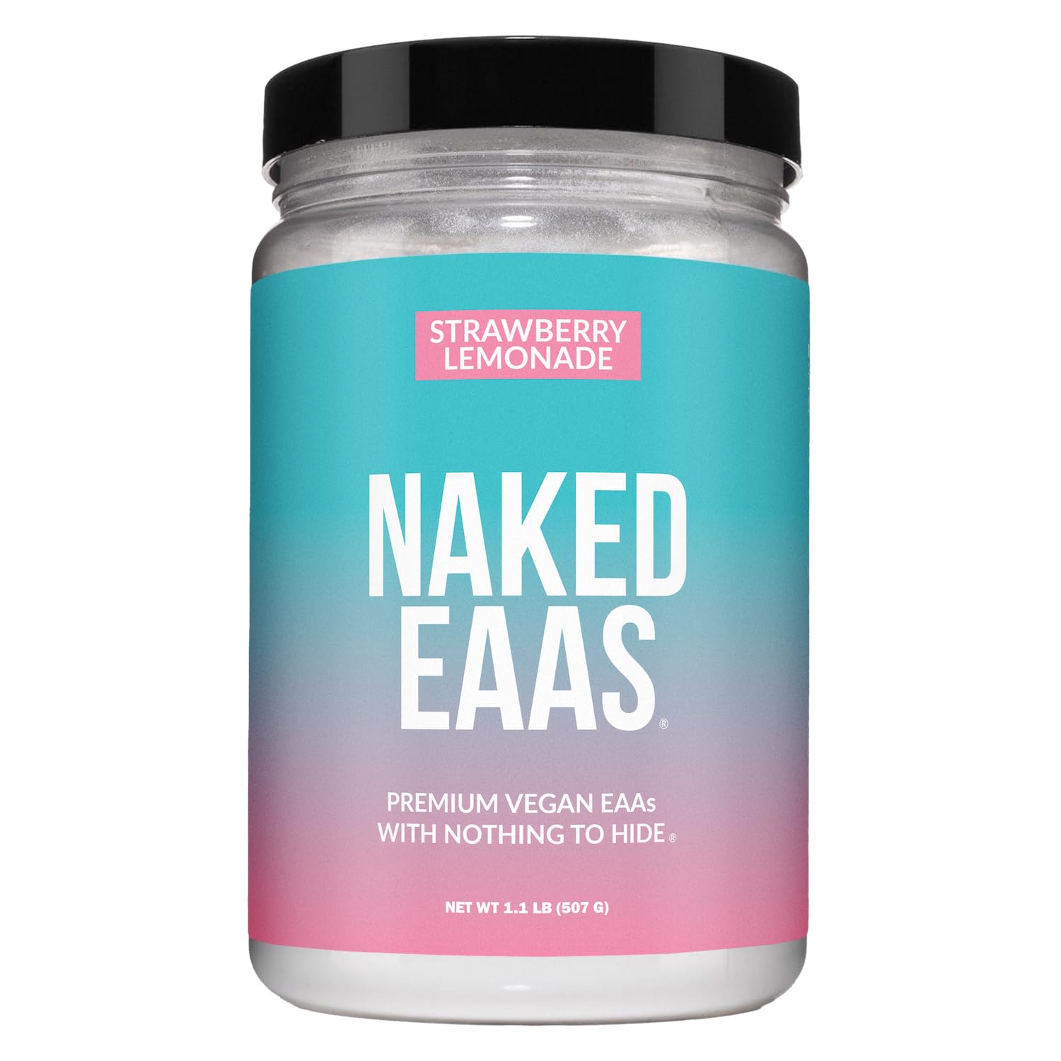 NAKED EAAs Amino Acids Powder - 50 Servings - Vegan Unflavored Essential Amino Acids 500 Grams - Instantized All Natural EAAs Powder Supplement