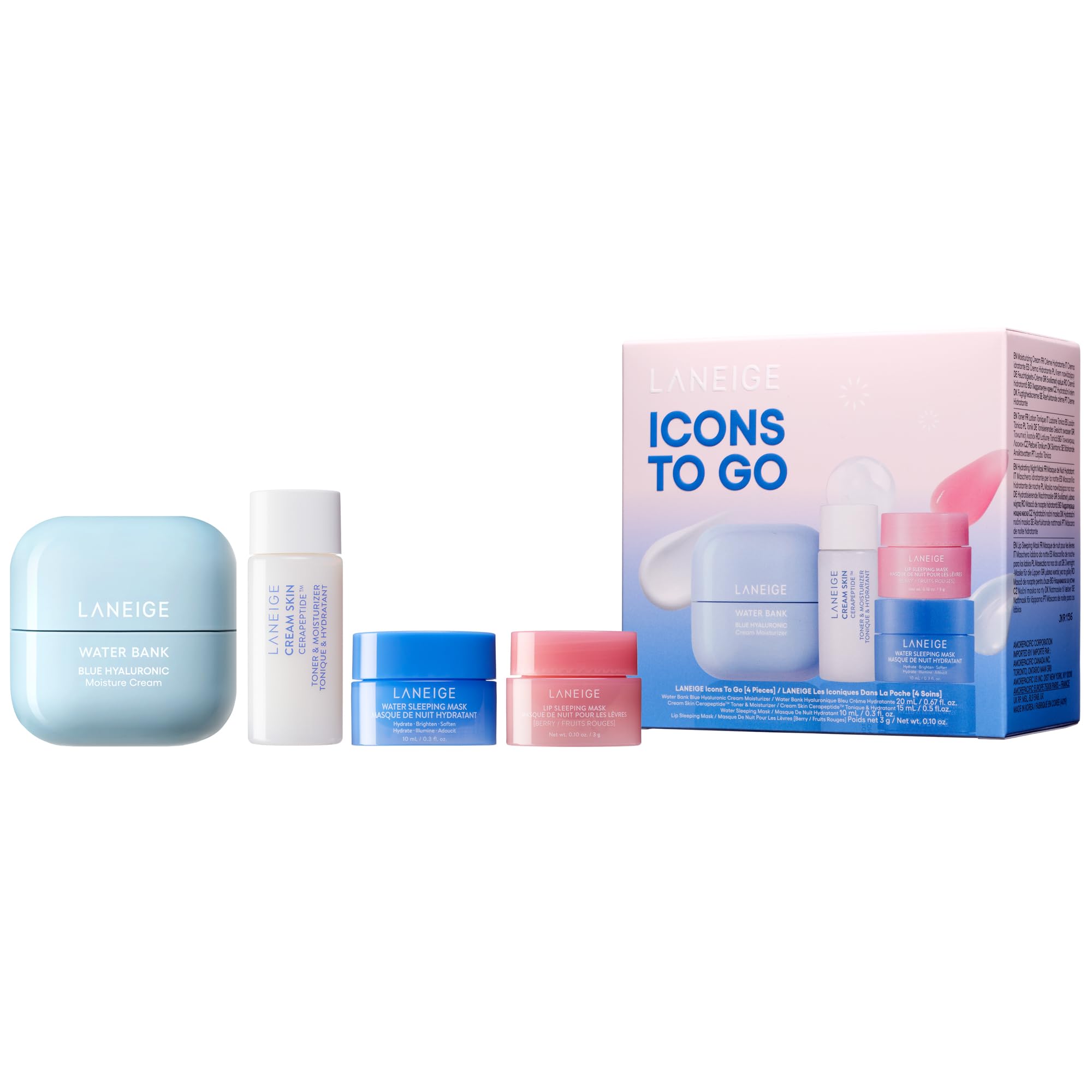 Buy now LANEIGE Water Bank Blue Hyaluronic Cream Moisturizer: Hydrating Korean Face Cream with Squalane & Ceramide for Skin Barrier Support, Dermatologist-Tested at indiglob india