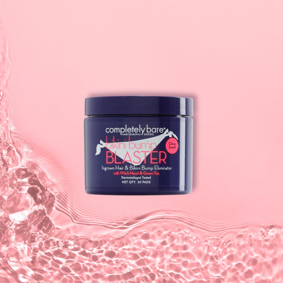 Buy now completely bare bikini bump BLASTER Ingrown Hair & Bikini Bump Eliminator - Exfoliating AHAs & BHAs at indiglob india