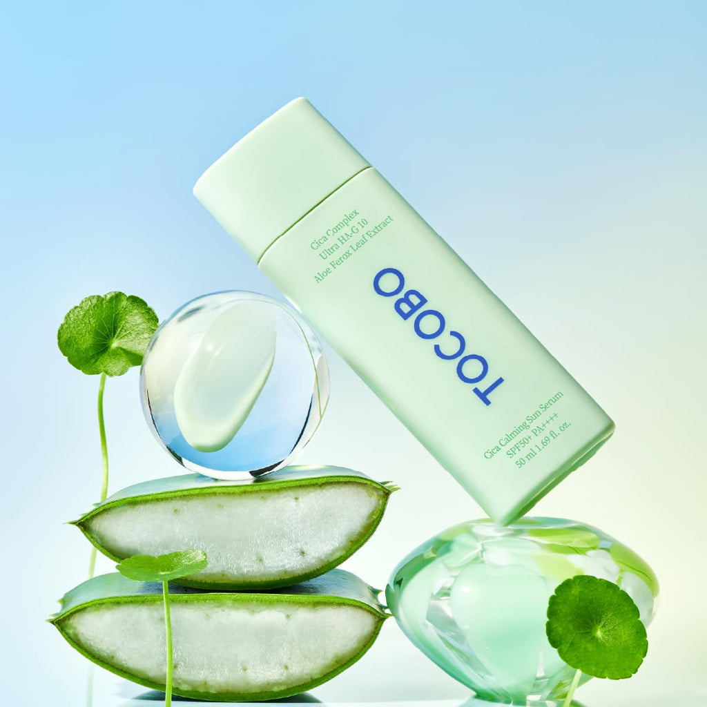 TOCOBO: CICA CALMING SUN SERUM SPF50+ PA+++