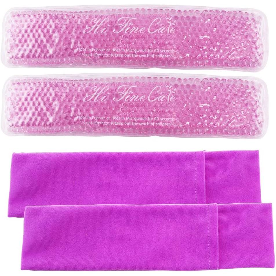 Buy now Perineal Cooling Pad, Postpartum Cold Packs Gel Bead Ice Pack Cold Therapy for Women After Pregnancy and Delivery, 2 Ice Pack and 2 Cover (Pink) Purple at indiglob india