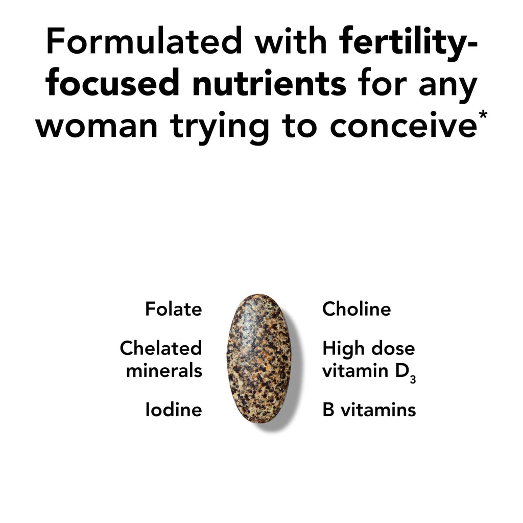Theralogix TheraNatal Core – Preconception Fertility Vitamin, NSF Certified