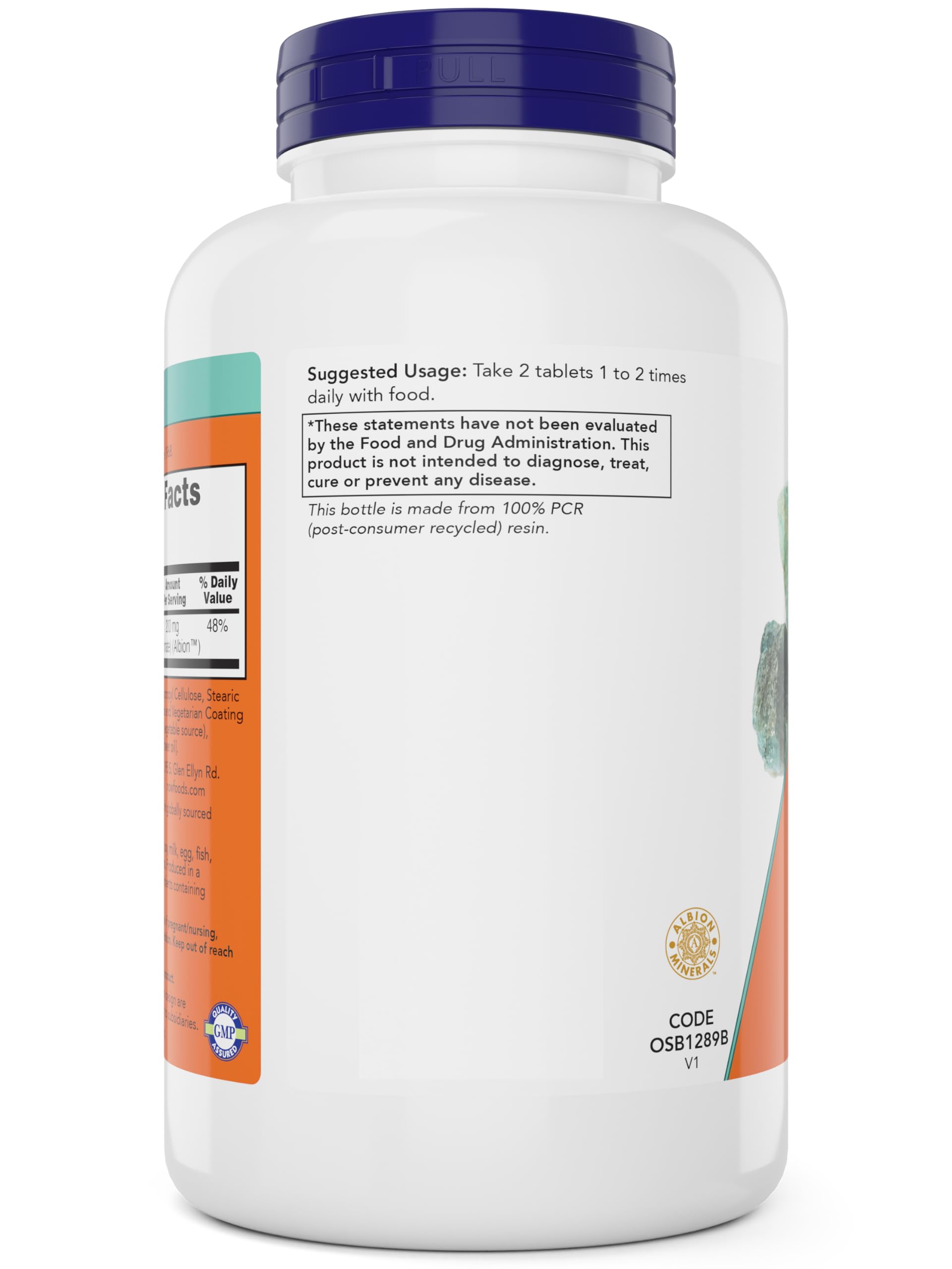 Buy now Now Foods Magnesium Glycinate, 240 Tablets - Supports Healthy Muscle and Nerve Functions - Non-GMO at indiglob india