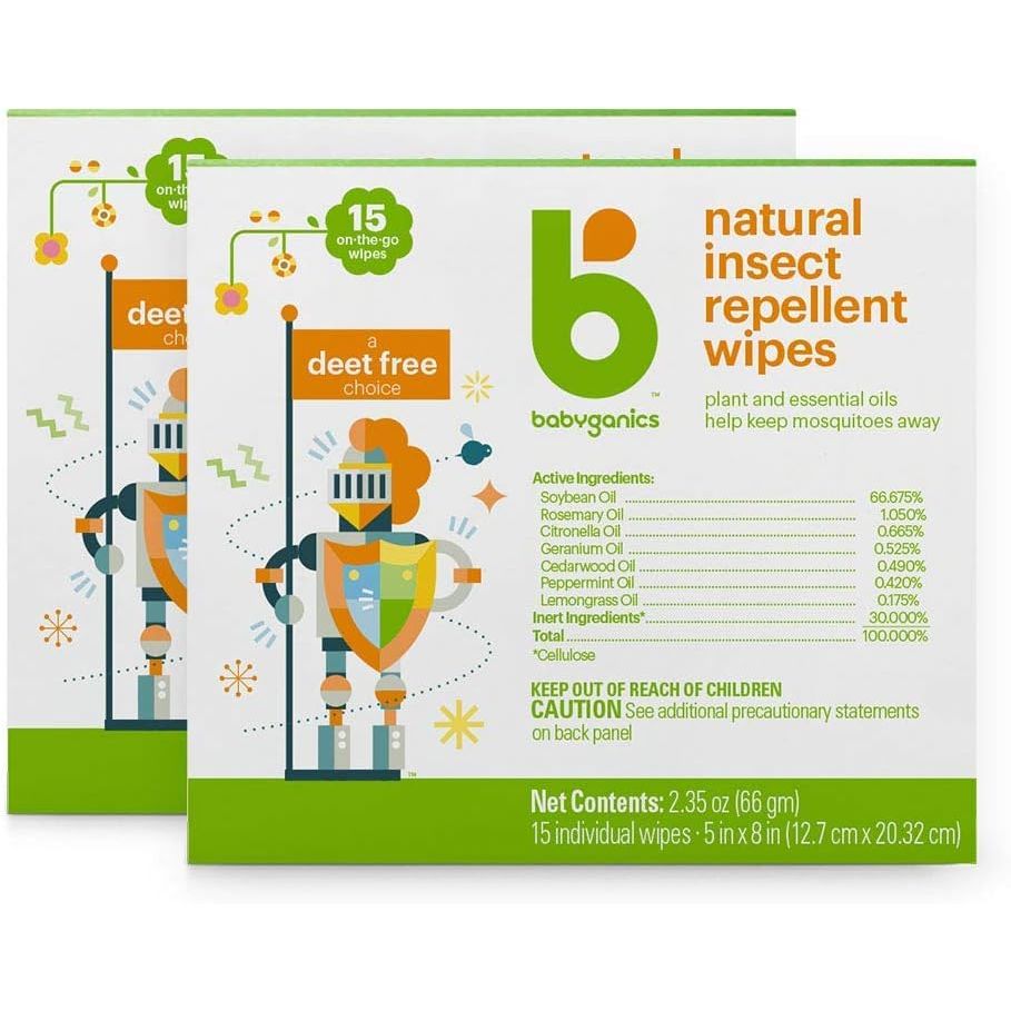 Buy now Babyganics Insect Spray, 2oz, 1 pack, Made with Plant and Essential Oils, Packaging May Vary 15 Count (Pack of 2) at indiglob india
