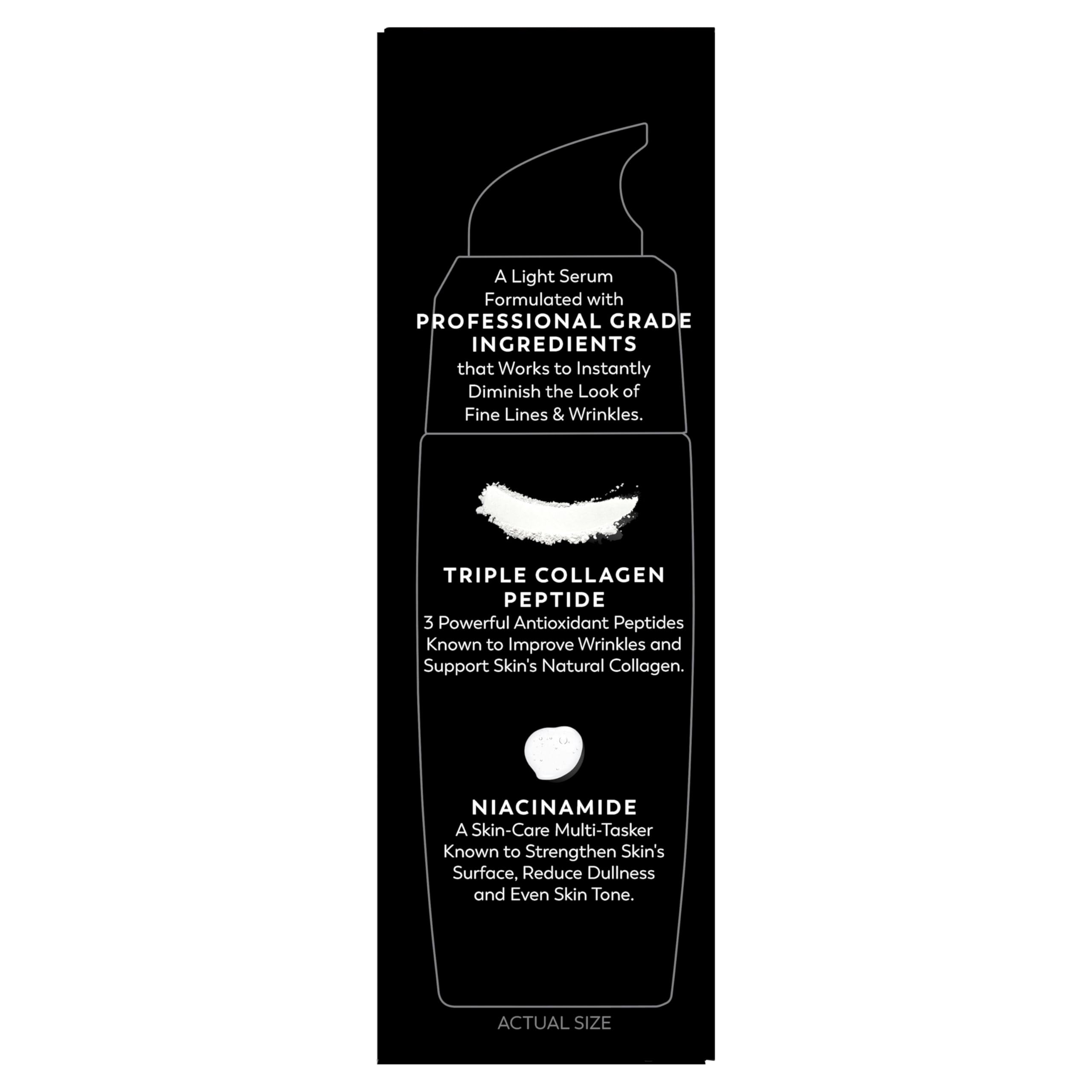 Olay Regenerist Micro-Sculpting Serum, Face Serum for Women, Fragrance-Free, Anti-Aging, Anti-Wrinkle, Firming Skin Care - Triple Collagen Cream, Peptide, Niacinamide, 1.7 Oz