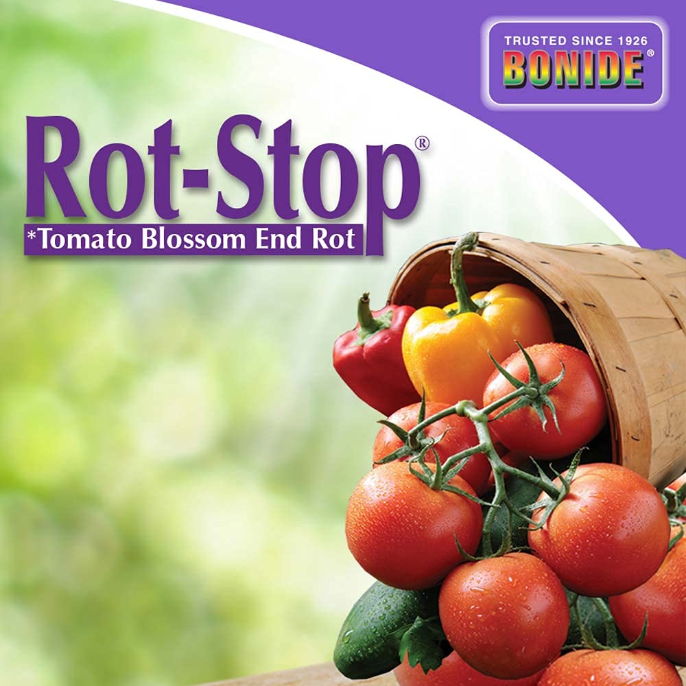 Bonide Rot-Stop Tomato Blossom End Rot, 16 oz Concentrated Liquid Garden Fertilizer for Calcium Deficiency Indoors & Outdoors