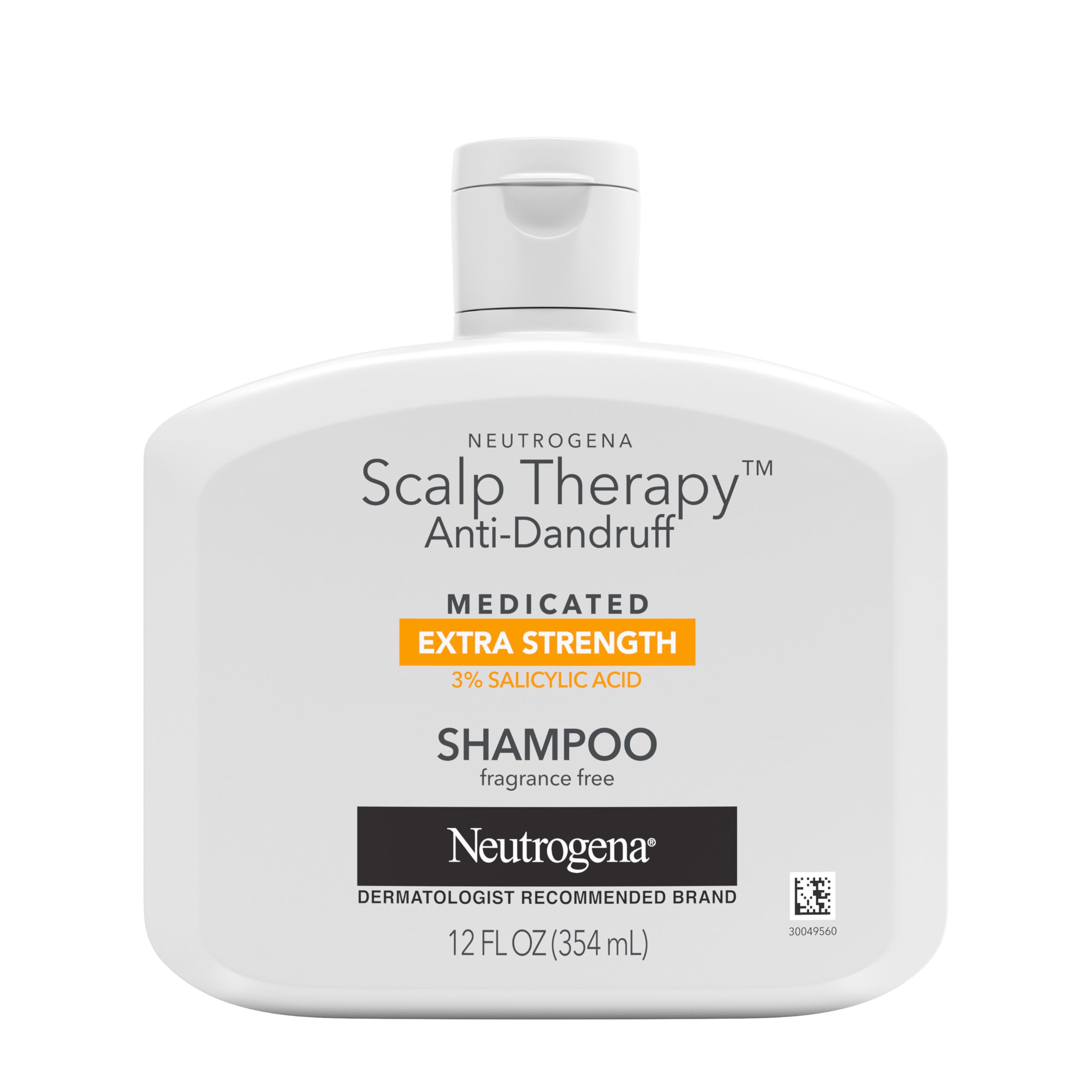 Buy now Neutrogena Scalp Therapy Anti-Dandruff Extra Strength Medicated Shampoo with 3% Salicylic Acid, Helps Prevent, Fight, & Control the Recurrence of Dandruff, Fragrance Free, 12 fl. oz at indiglob india