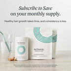 Nutrafol Women's Balance Hair Growth Supplements, Age 45+, 1-Month Bottle | #1 Dermatologist-Recommended Hair Growth Supplement Brand, Clinically Tested for Visibly Thicker Hair and Scalp Coverage