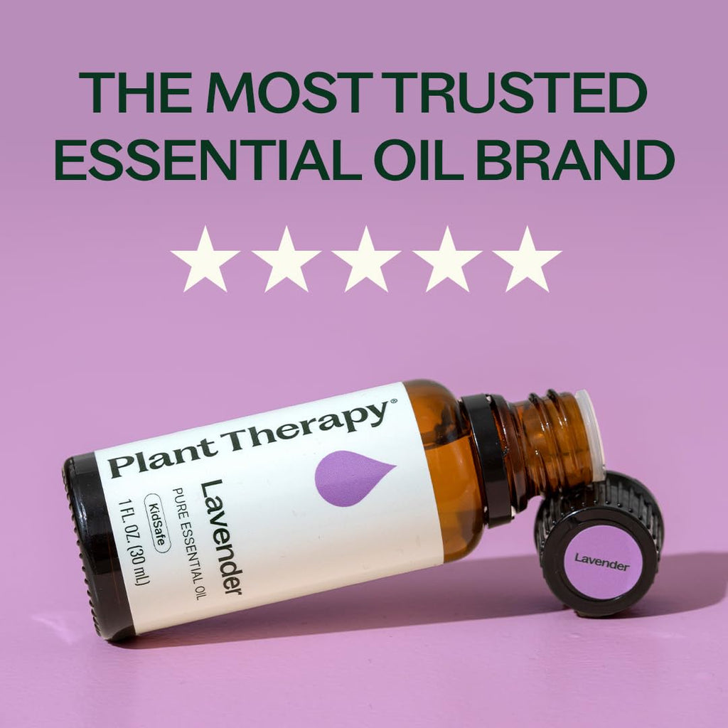 Plant Therapy Lavender Essential Oil 30 mL, Pure & Undiluted Aromatherapy