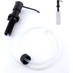 Buy now Sink Soap Dispenser Pump Black Built in Kitchen Counter Dish Soap Dispenser with 41" Extension Tube/17 Oz Bottle for Bathroom Under Sink Hand Soap Lotion Pump at indiglob india