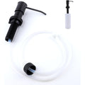 Buy now Sink Soap Dispenser Pump Black Built in Kitchen Counter Dish Soap Dispenser with 41" Extension Tube/17 Oz Bottle for Bathroom Under Sink Hand Soap Lotion Pump Black at indiglob india