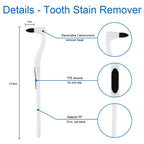 Buy now Tooth Stain Remover, Dental Plaque Tool, Tartar Eraser Polisher, Professional Teeth Whitening Polishing Cleaning Kit, Home Calculus Removal Effectively, NOT Electric Cleaner Brush/Dentist at indiglob india