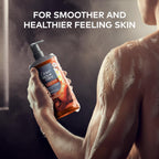 DOVE MEN Moisturizing Body Wash for Men, Bourbon Vanilla + Hazelnut, 26oz