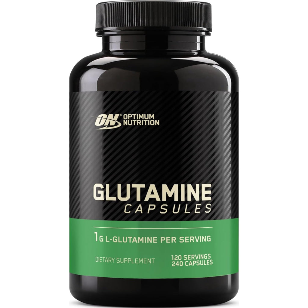 Optimum Nutrition L-Glutamine Muscle Recovery Capsules, 240 Ct