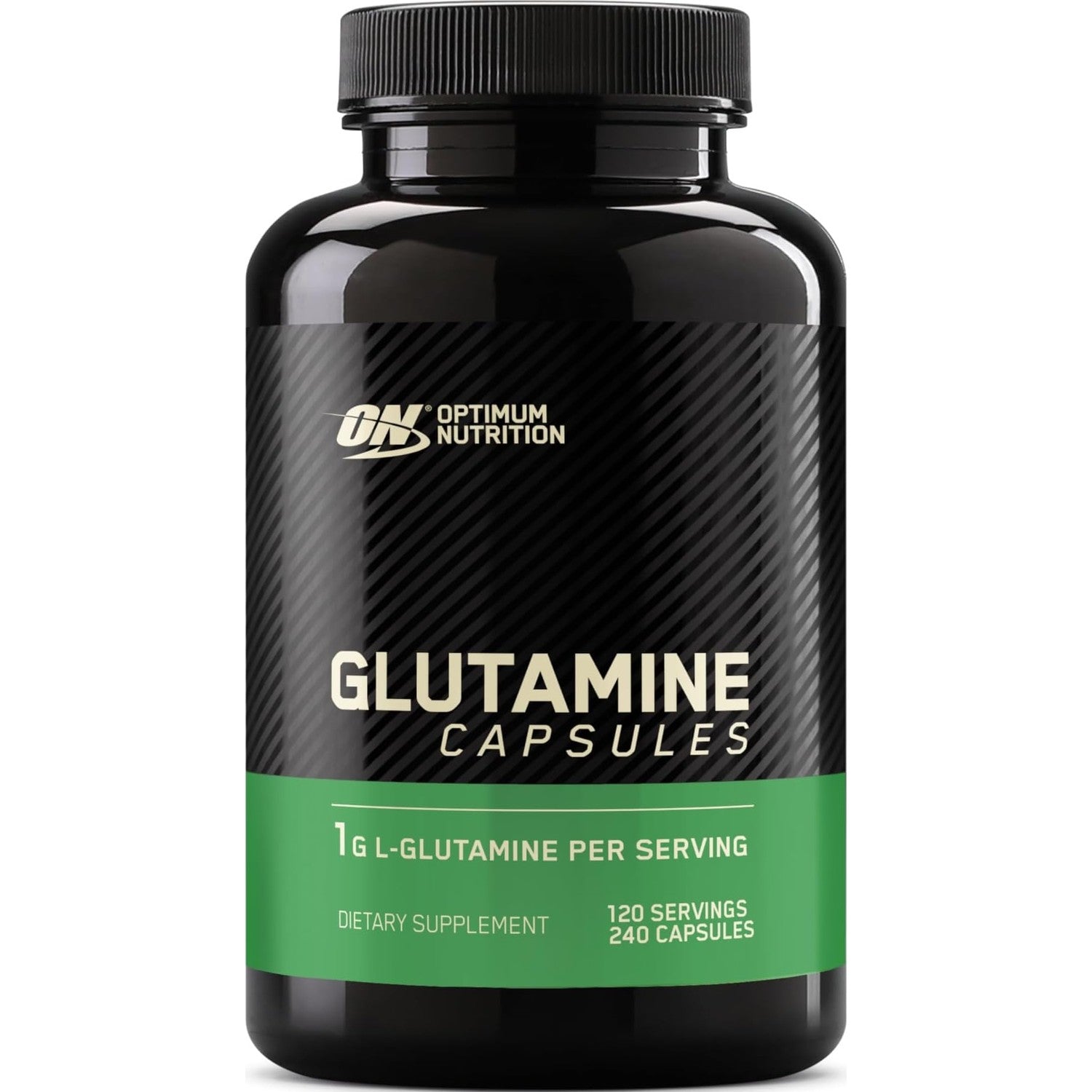 Optimum Nutrition L-Glutamine Muscle Recovery Capsules, 240 Ct
