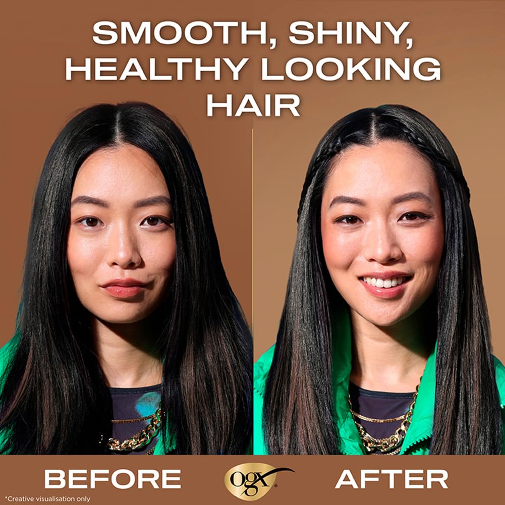 Buy now OGX Ever-Straight Brazillian Keratin Therapy Shampoo, 13 Ounce at indiglob india
