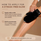 Beauty by Earth Self Tanner - USA Made with Natural & Organic Ingredients | Moisturizing Self Tanning Lotion with Aloe Vera & Coconut for a Natural Glow, Streak-Free Fake Tan (Medium)