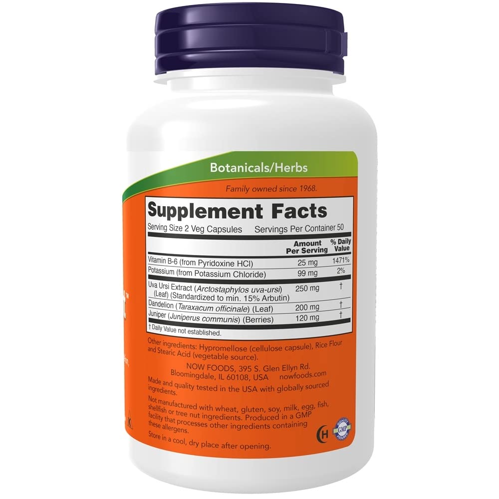 Buy now NOW Foods Water Out - 100 Veg Capsules at indiglob india