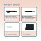 Waxguards 3.0 NanoCare 10993649 Filters for Signia/Rexton and Connexx Hearing Aids - Cleaning Brush Kits with Carry Case- 3packs