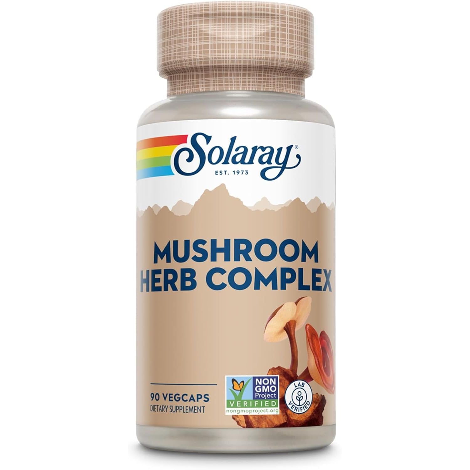 Buy now SOLARAY Reishi Mushroom 600mg - Reishi Mushroom Capsules for Immune Support - Vegan, Lab Verified - 60-Day Money-Back Guarantee - 100 Servings, 100 VegCaps 90 Count (Pack of 1) Herb Complex at indiglob india