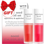 Buy now NOONI Korean Lip Oil - Appleberry | Long-Lasting, Moisturizing, Plumping, Revitalizing for Dry Lips, Waterproof, No Peel Off, Hydrating, Nourishing Crystal Clear, Stocking Stuffers, 0.12 FL Oz at indiglob india