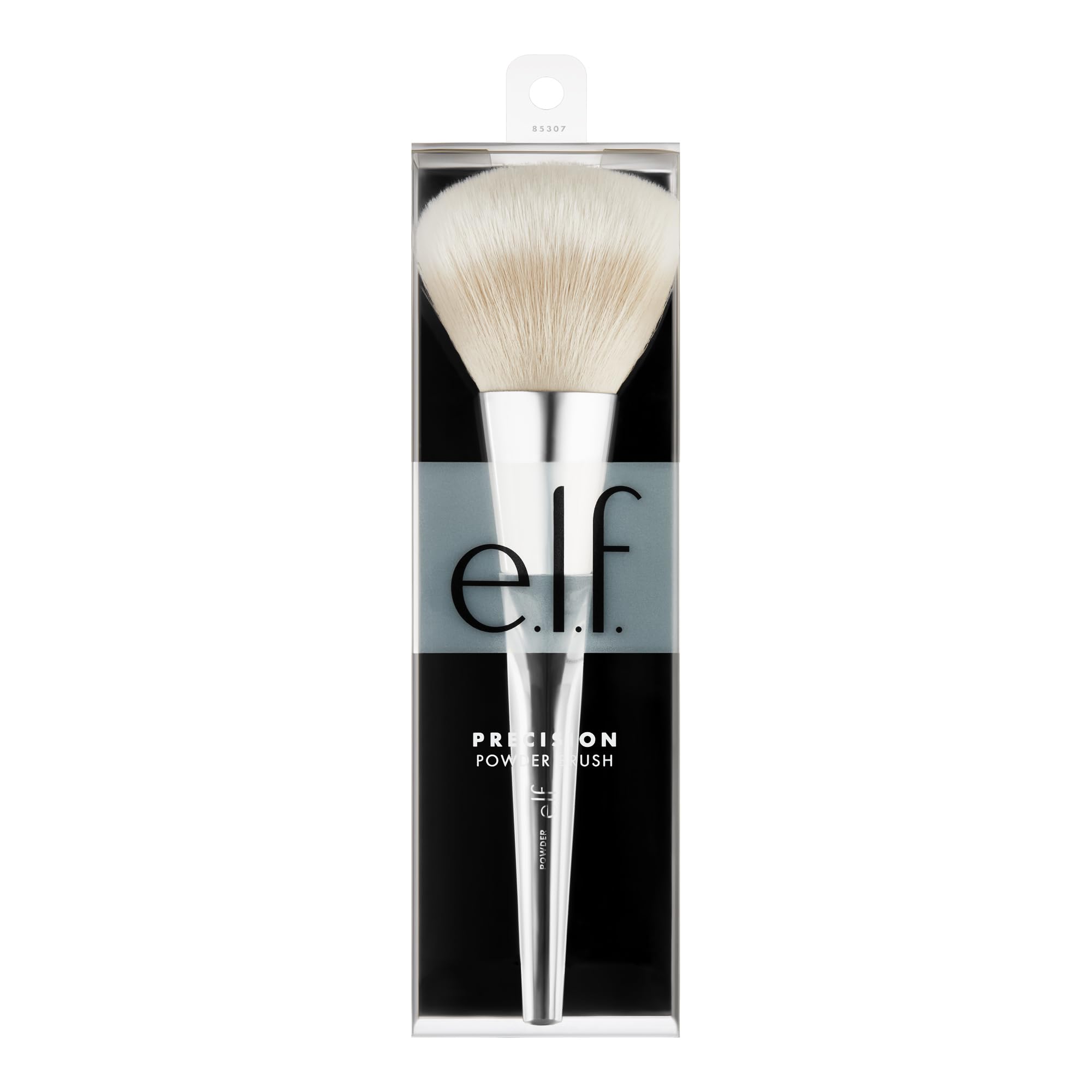 Buy now e.l.f. Precision Powder Brush, Large Shaped Makeup Brush For Pressed & Loose Powder, Bronzer, Highlighter & Blush, Vegan & Cruelty-Free at indiglob india