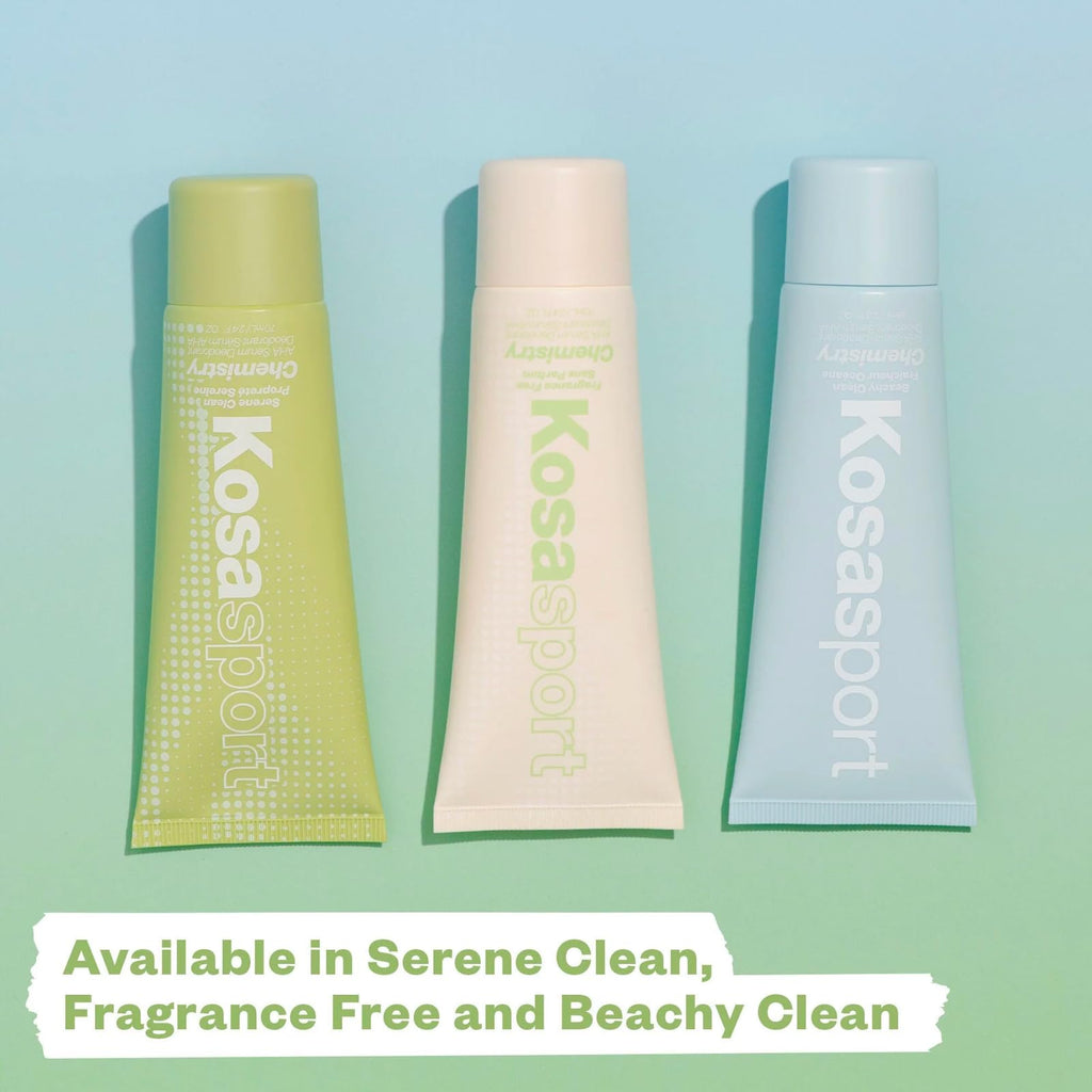 Kosas Chemistry AHA Serum Deodorant Roll-On for Sensitive Skin, Serene | AHA serum deodorant to help reduce odor while brightening, smoothing and reducing the look of ingrown hairs.