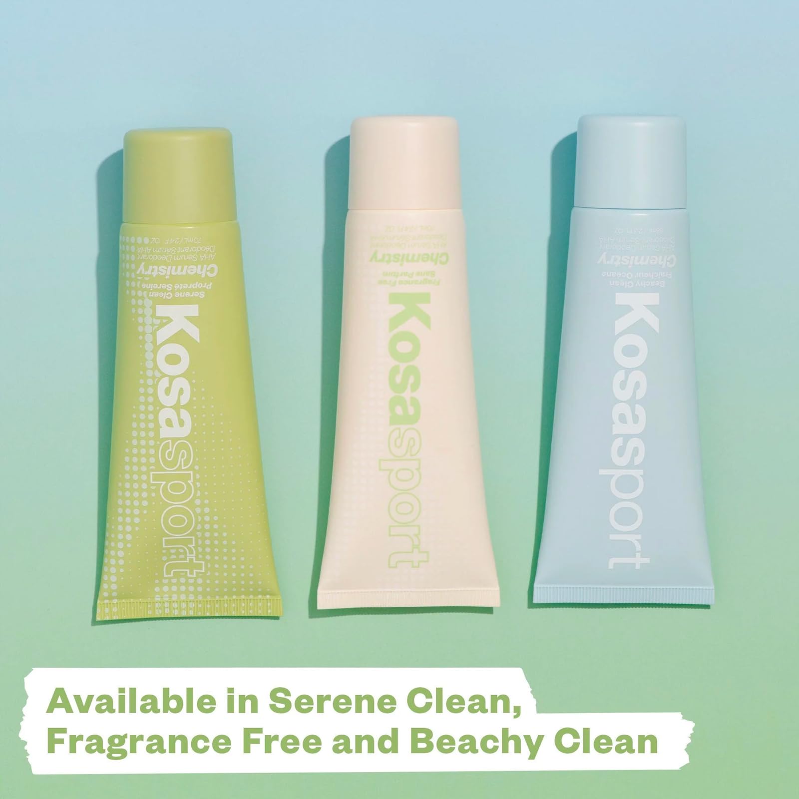 Kosas Chemistry AHA Serum Deodorant Roll-On for Sensitive Skin, Serene | AHA serum deodorant to help reduce odor while brightening, smoothing and reducing the look of ingrown hairs.