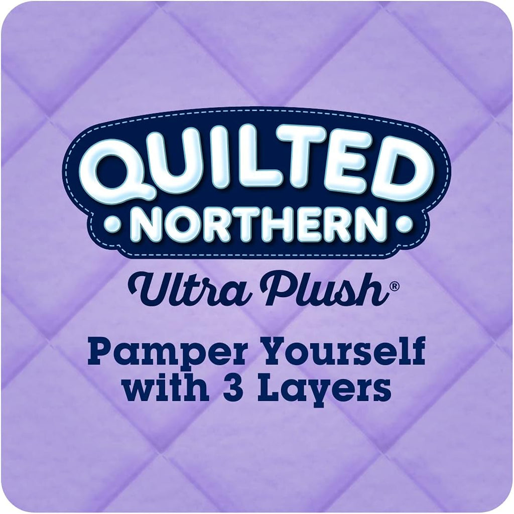 Buy now Quilted Northern Ultra Plush Toilet Paper, 32 Mega Rolls = 128 Regular Rolls, 3-Ply Bath Tissue (Packaging May Vary), 8 Count (Pack of 4) at indiglob india