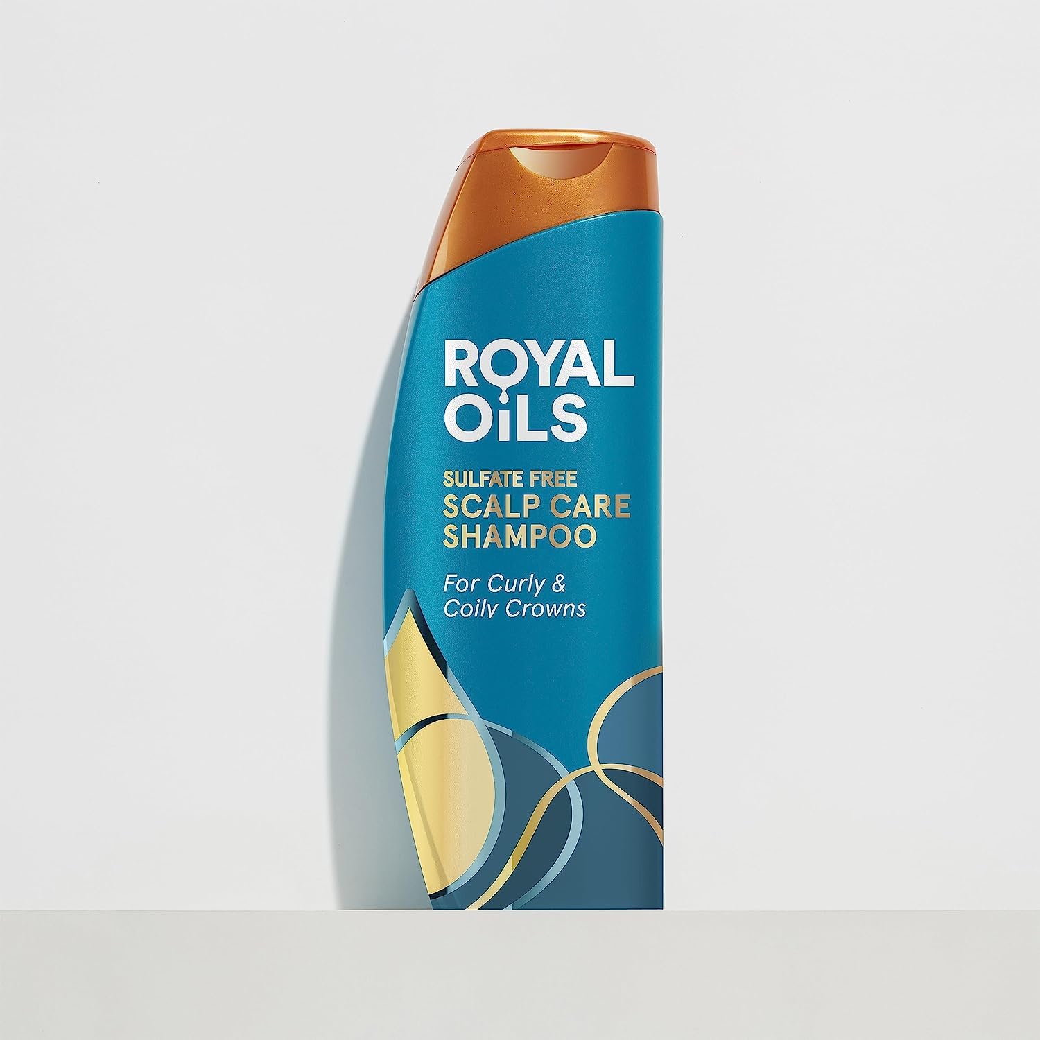 Head & Shoulders Anti-Dandruff Shampoo, Royal Oils Moisturizing Shampoo, 1% Pyrithione Zinc, Curly & Coily Hair, Coconut, Apple Cider Vinegar, Sulfate-Free, 12.8 fl oz