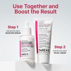 NIDA Youthful Formula™ Yam Mucin ABCE Facial Cream | Wild Yam Root Extract, Retinal, Panthenol, Ethyl Ascorbic Acid, Tocopherol | Hydration, Wrinkles, Dry Skin | 1.86 fl. oz., 55ml