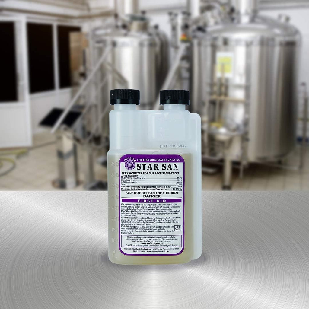 Buy now Five Star - Star San - 16 Ounce - Brew Sanitizer High Foaming Acid Anionic at indiglob india