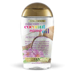 OGX Extra Strength Damage Remedy + Coconut Miracle Hair Oil, 3.3 fl. oz | Penetrating Hair Oil, Extra Hydrating Anti-Frizz, For Coarse, Dry Hair, Paraben-Free