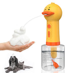 Electric Foaming Shampoo Dispenser for Dog and Cat Bathing, Rechargeable Soap Dispenser for Pet Bathing, Bathroom, Kitchen Sink, Toilet Cleaning
