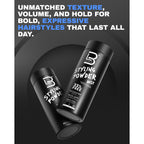 L3 Level 3 Hair Texture Powder for Men, Volume, Natural Look, 30 g | Styling powder, hair texturizer, non-greasy finish, buildable hold, easy application, small 30 g size