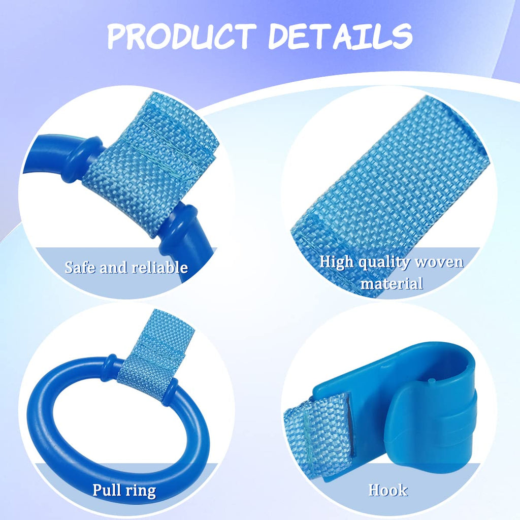 4 PCS Plastic Baby Crib Pull Rings Kids Walking Exercises Assistant Stand