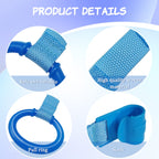 4 PCS Plastic Baby Crib Pull Rings Kids Walking Exercises Assistant Stand