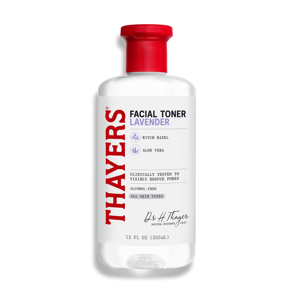 Buy now THAYERS Alcohol-Free Rose Petal Witch Hazel Facial Toner for Glowing Skin, Soothing, Hydrating, Refreshing Toner for All Skin Types, 12oz (Packaging May Vary) Lavender 12 Fl Oz (Pack of 1) at indiglob india